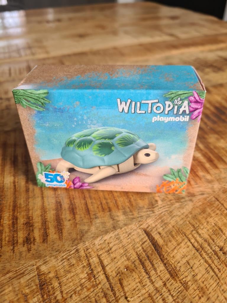 Wiltopia McDonalds schildpad 50 jaar playmobil, Ophalen of Verzenden, Nieuw, Complete set