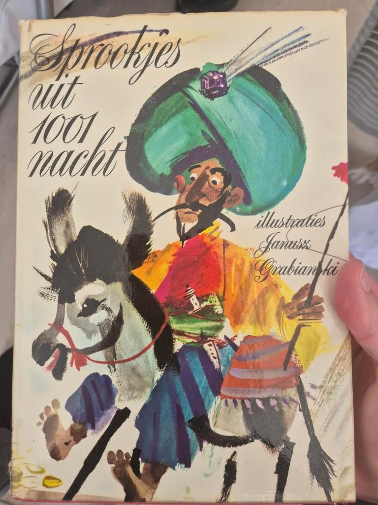Sprookjes uit 1001 nacht - Geïllustreerd door Grabianski, Ophalen of Verzenden, Gelezen, Janusz Grabianski (Illustrator)