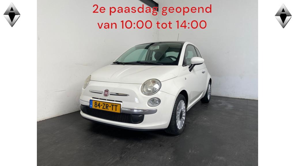 Fiat 500 1.2 Lounge Airco. Elek. Pakket! (bj 2008), Voorwielaandrijving, Elektrische ramen, Gebruikt, 1242 cc
