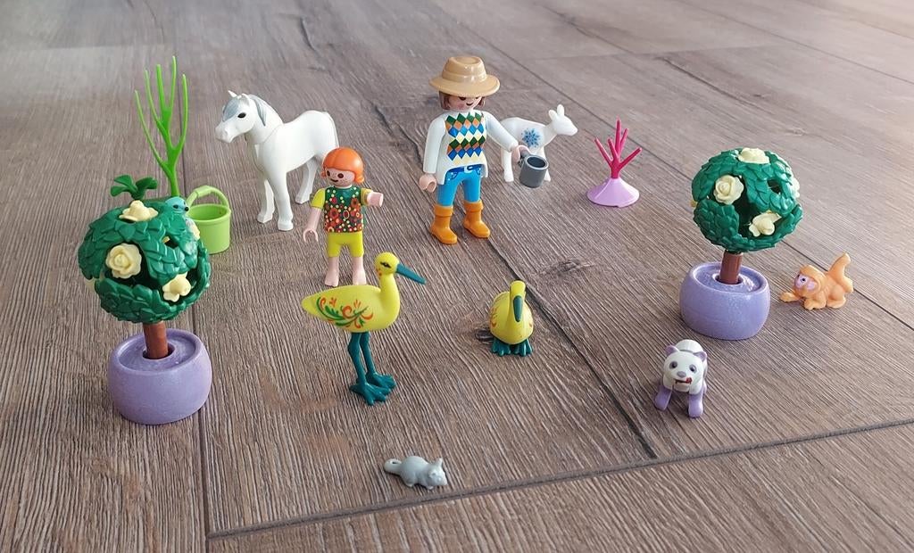 Playmobil boerderij set met figuren en dieren, Ophalen, Gebruikt, Jongen of Meisje