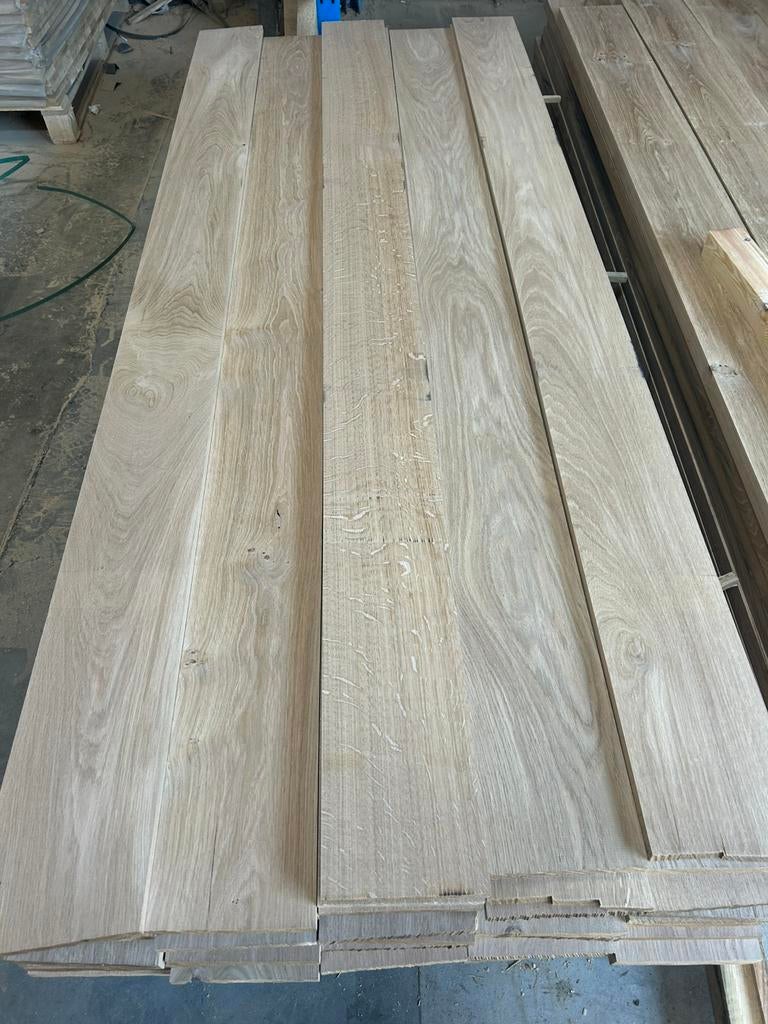 Eiken nagenoeg foutloze planken te koop. 180 en 200x20 mm, Minder dan 25 mm, Eiken, Nieuw, Ophalen of Verzenden