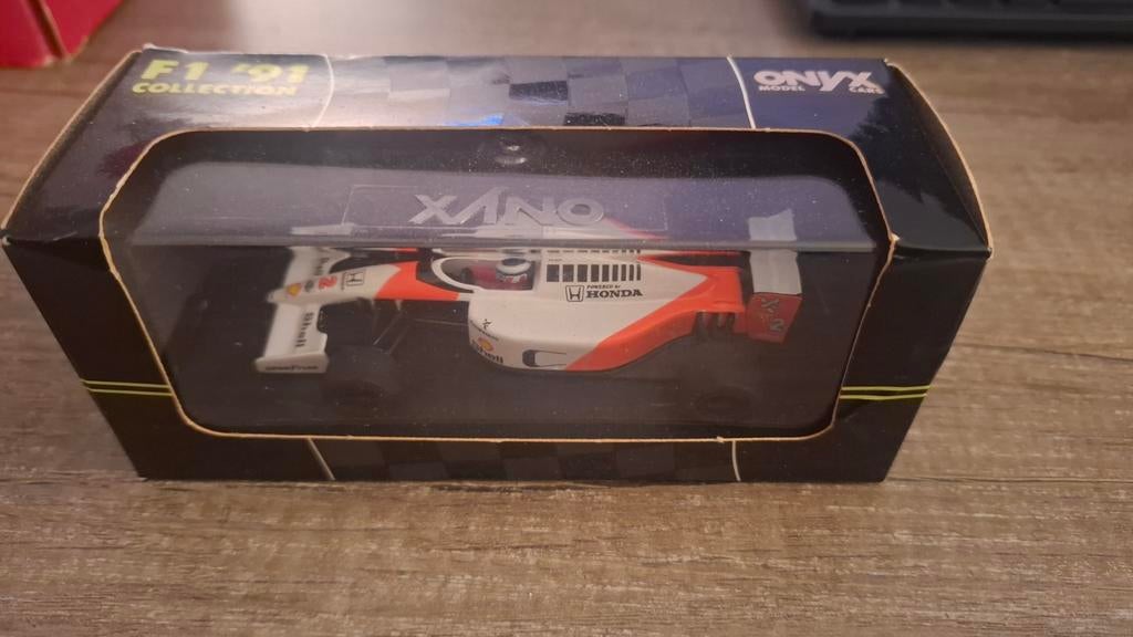 Onyx F1 1991 Collection Modelauto - Honda, Hobby en Vrije tijd, Modelbouw | Auto's en Voertuigen, Overige merken, 1:50 of kleiner