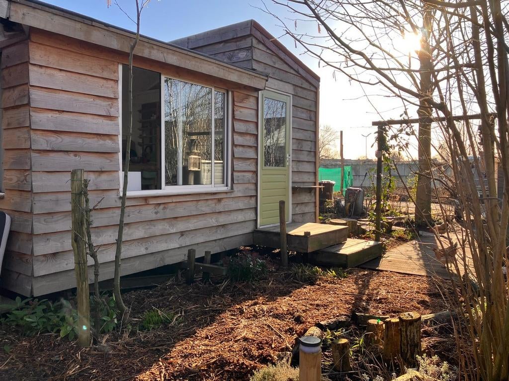 Mobiel tiny house op wielen helemaal compleet! 5x3 meter, Ophalen of Verzenden