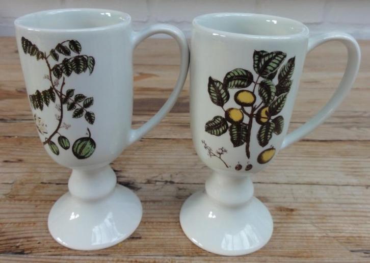 SALE 2 Botanica bekers,  Interpharm  Blimbing, Sandori, Antiek en Kunst, Ophalen of Verzenden