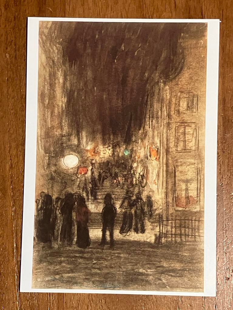Kees van Dongen - Rotterdam, Zandstraat, 1899, Ophalen of Verzenden, 1980 tot heden, Ongelopen, Zuid-Holland