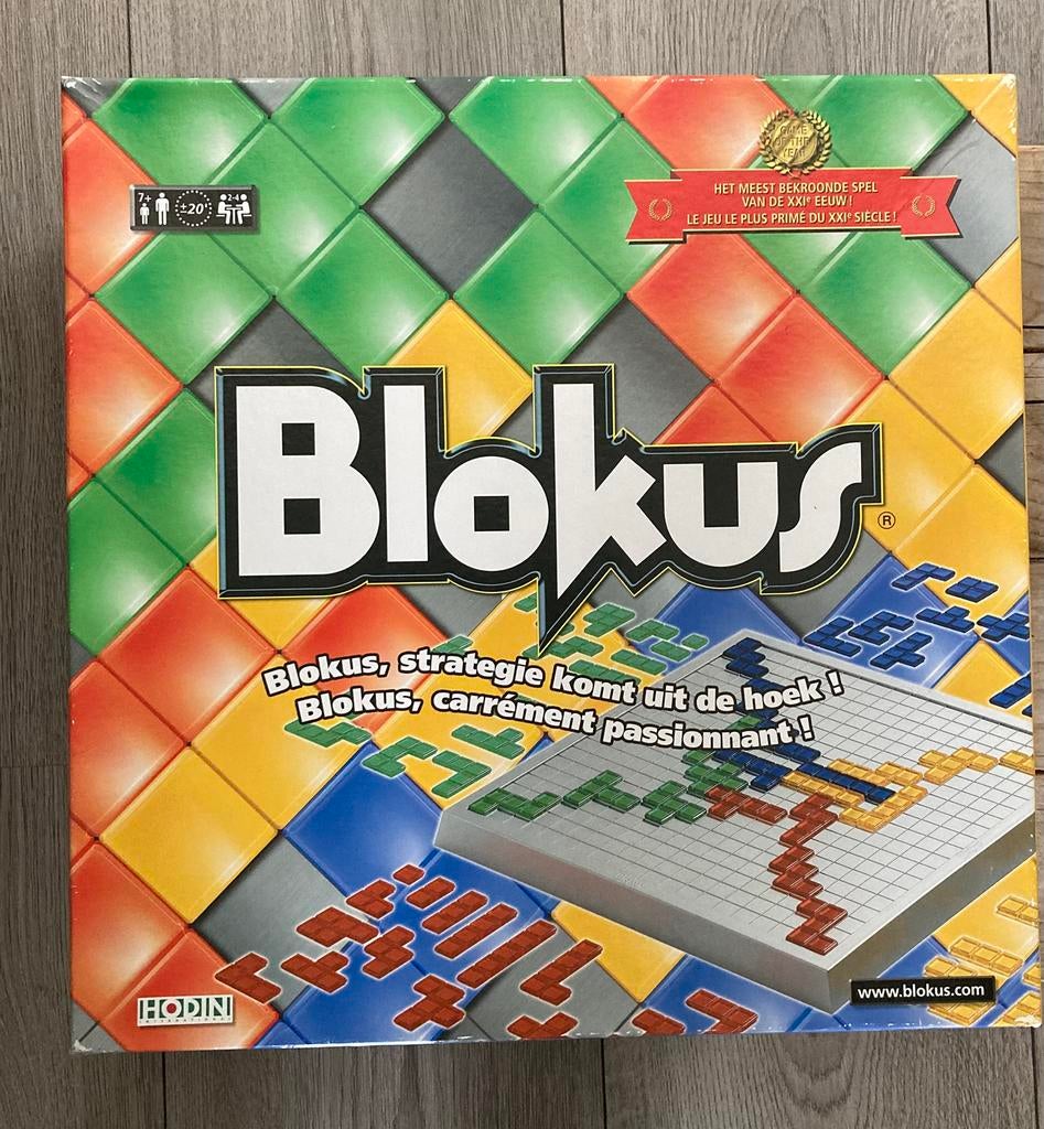 Blokus, leuk spel, compleet, Ophalen, Gebruikt