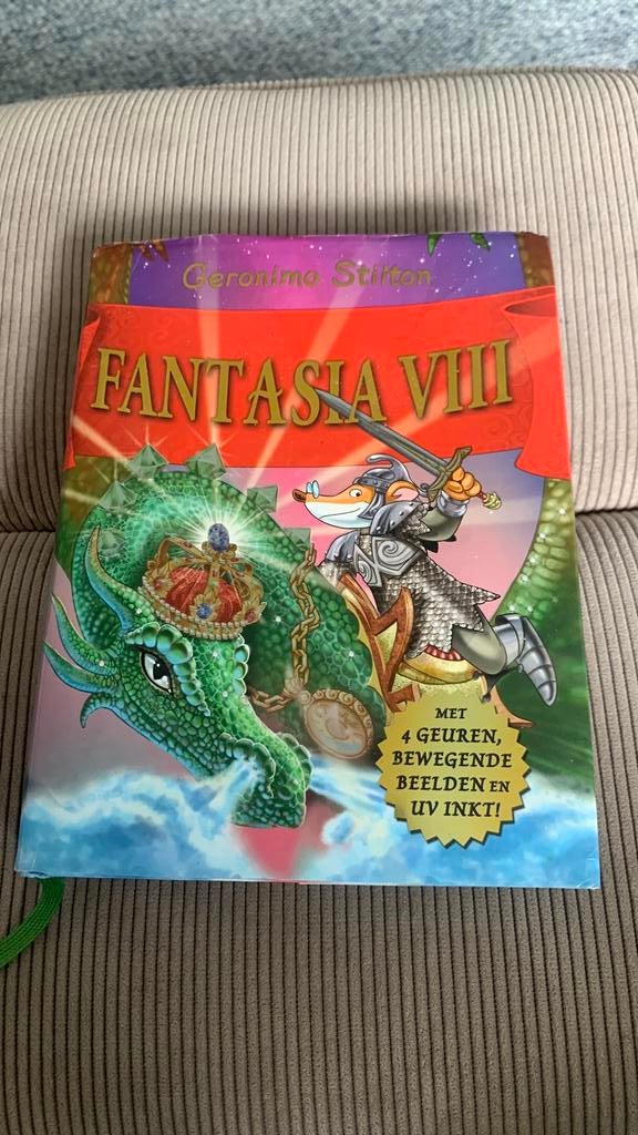 Geronimo Stilton - Fantasia VIII, Fictie algemeen, Geronimo Stilton, Ophalen of Verzenden, Zo goed als nieuw