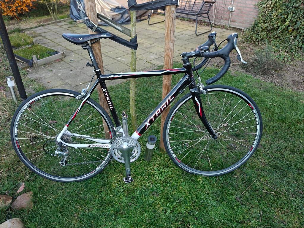 Xtrail JB 0.3 Racefiets - Zwart/Wit/Rood, 28 inch, Gebruikt, Heren, Aluminium