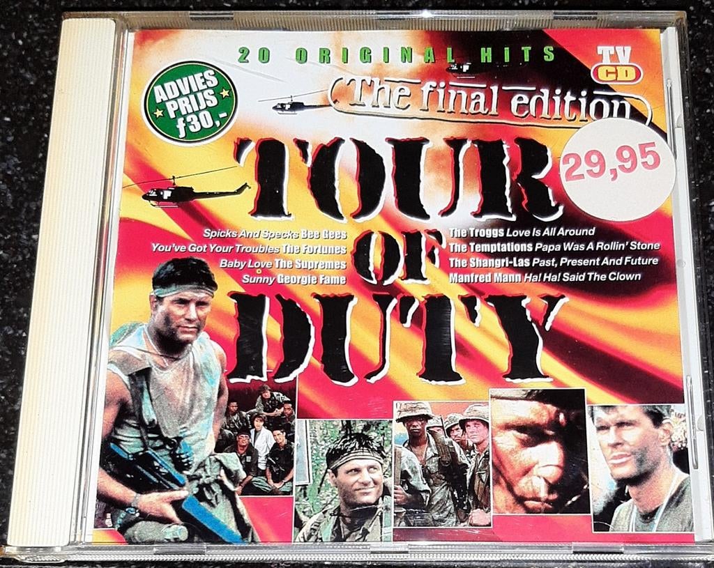 Tour of duty the final edition, Ophalen of Verzenden, Zo goed als nieuw, Pop