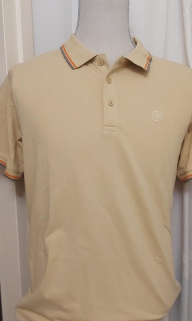 Beige polo met MR logo, Ophalen of Verzenden
