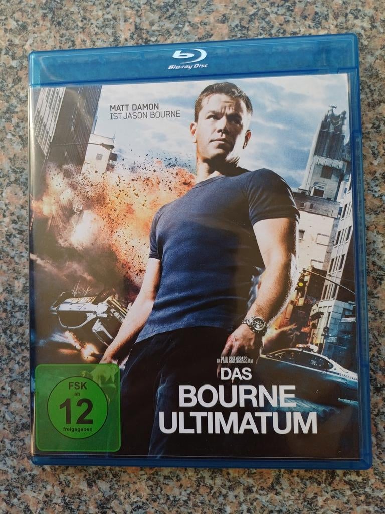Das Bourne Ultimatum Blu-ray, Cd's en Dvd's, Blu-ray, Ophalen of Verzenden, Zo goed als nieuw, Actie