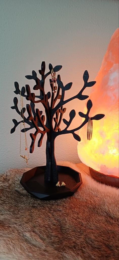 Zwarte sieradenboom / juwelen houder / juwelry stand, Sieraden, Tassen en Uiterlijk, Overige Accessoires, Ophalen of Verzenden