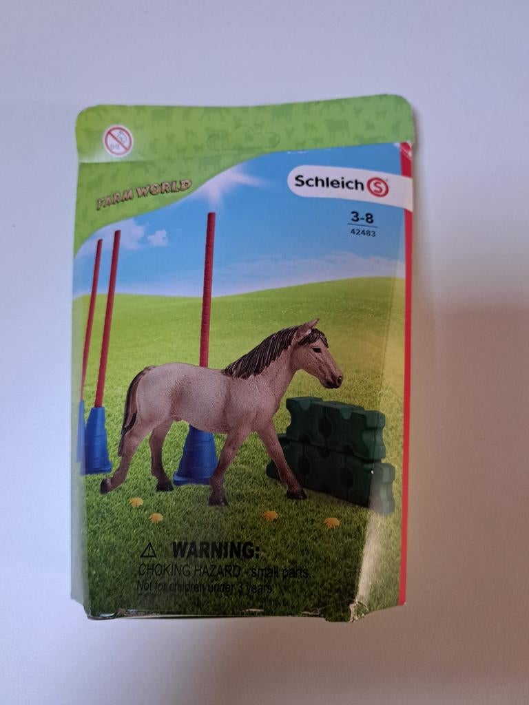Nieuw Schleich Paardje met Hindernissen - Farm World, Ophalen, Nieuw, Jongen of Meisje