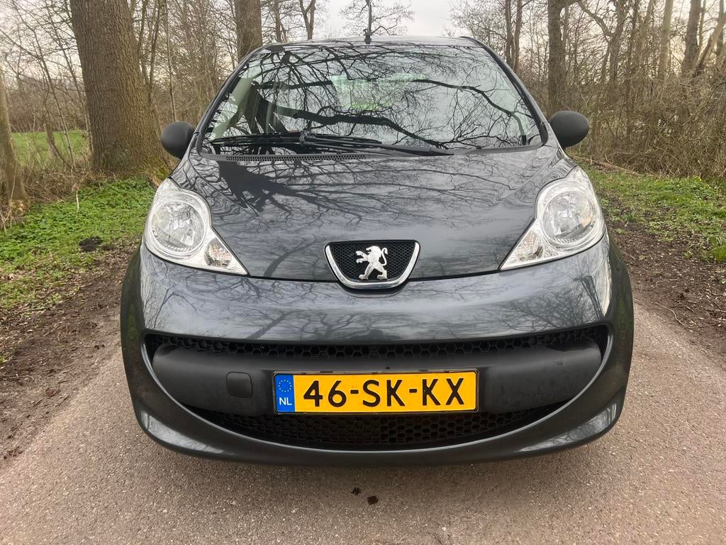 Peugeot 107 1.0 12V 3DR 2006 Grijs, Voorwielaandrijving, Stof, Zwart, Overige kleuren