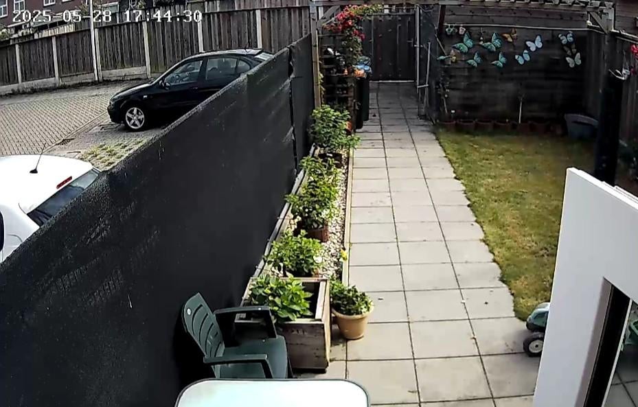 2pc Zwart privacyscherm hek 200cm 800cm, Tuin en Terras, Ophalen of Verzenden, Hout