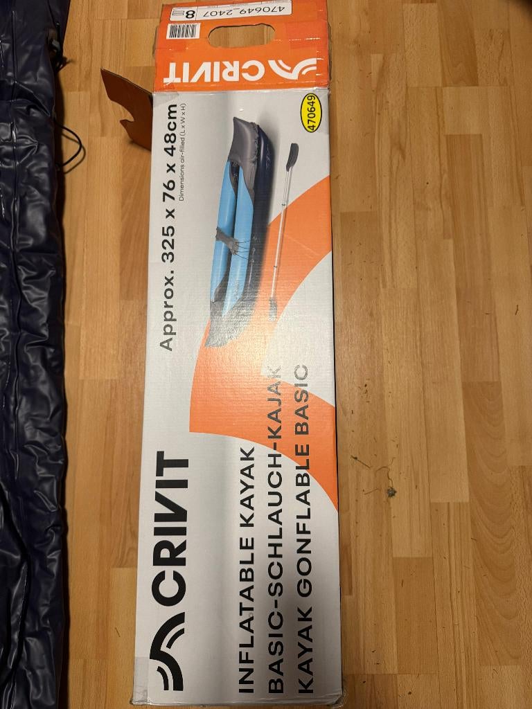 Kayak Critiv 2 personen, Ophalen of Verzenden, Nieuw, Twee personen, Kajak