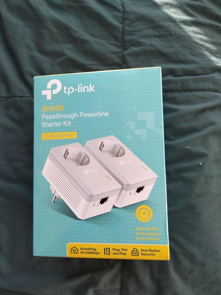 TP-Link AV600 Powerline Starter Kit, Computers en Software, Ophalen of Verzenden