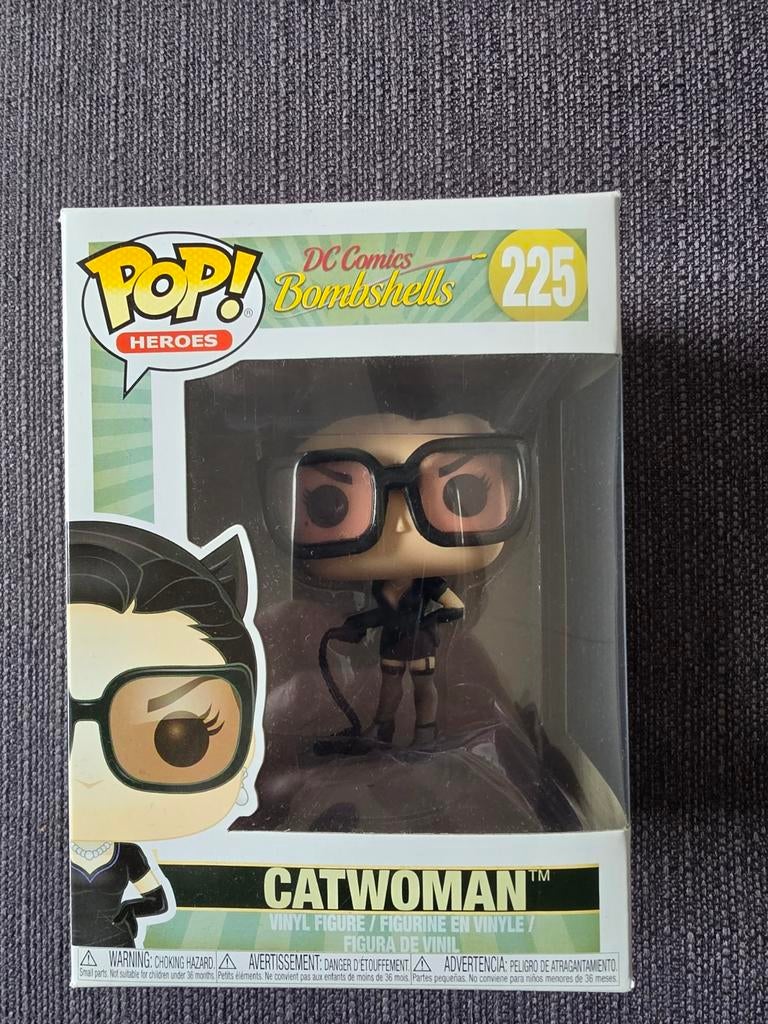 Funko Pop! Heroes DC Comics Bombshells Catwoman #225, Ophalen of Verzenden