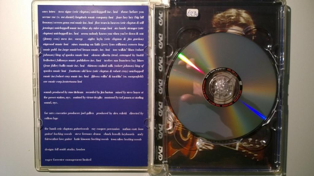 Eric Clapton - Unplugged (DVD), Alle leeftijden, Ophalen of Verzenden, Zo goed als nieuw, Muziek en Concerten