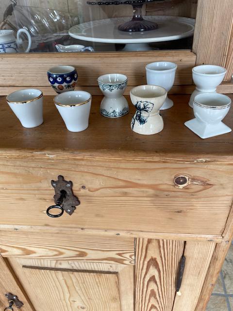 EIERDOPJES WAARONDER HELE OUDEN, Overige typen, Ophalen of Verzenden, Zo goed als nieuw, Overige stijlen