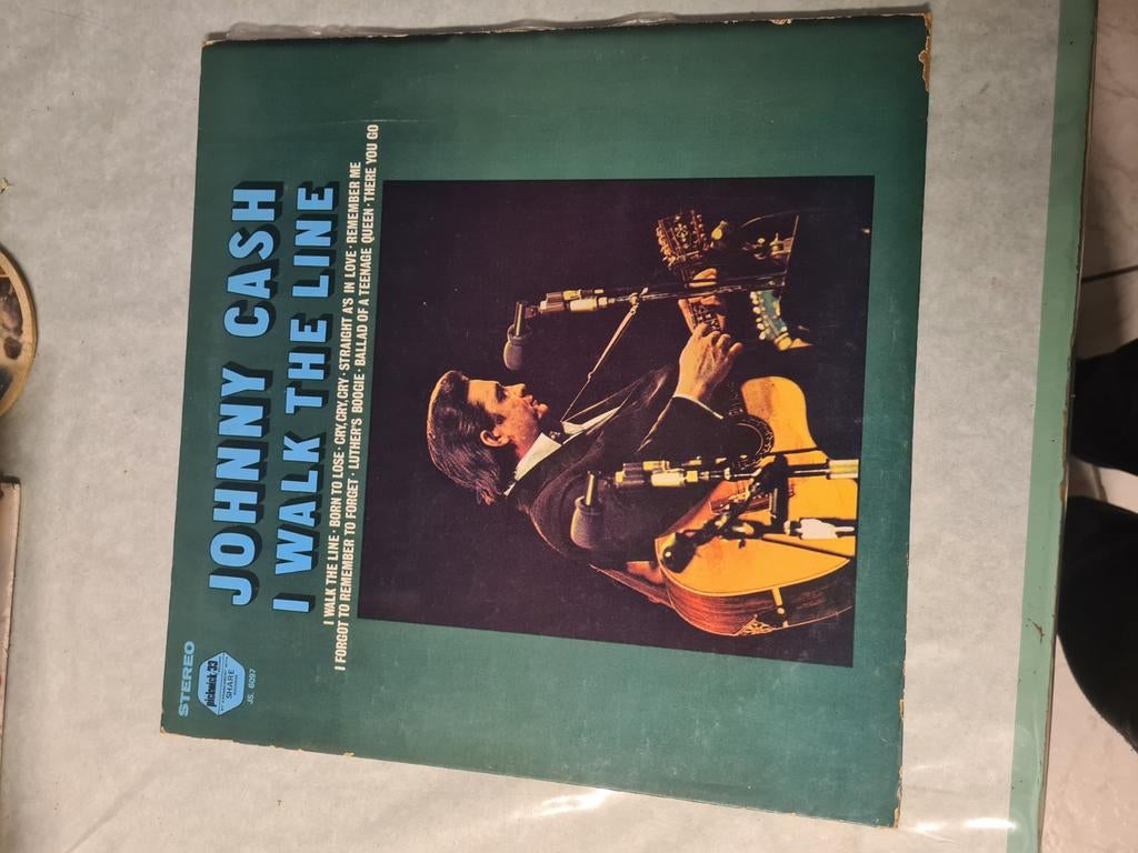 Johnny Cash - I Walk The Line LP (Stereo), Ophalen, Gebruikt, 12 inch, Rock-'n-Roll