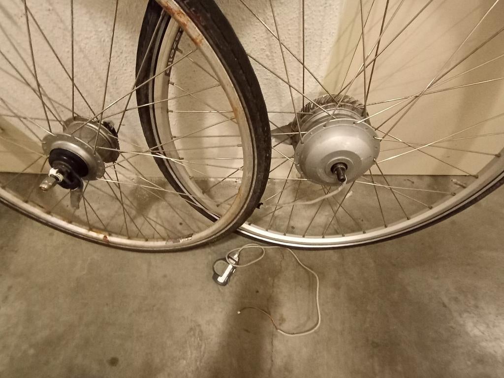 Elektrische fiets onderdelen, Ophalen