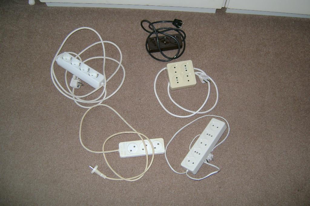 Stekkerdozen/verlengsnoeren, Ophalen, Gebruikt, Kabel of Snoer