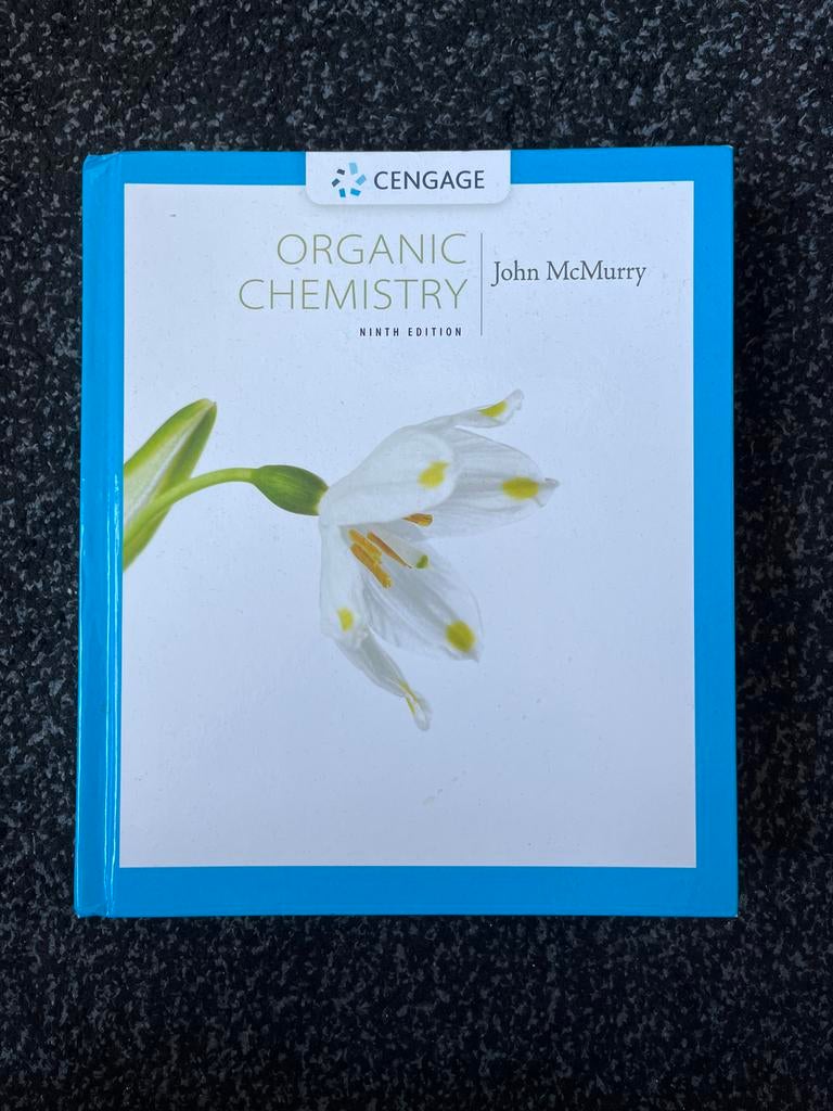 Organic Chemistry 9e editie John McMurry, Boeken, Ophalen of Verzenden, Zo goed als nieuw