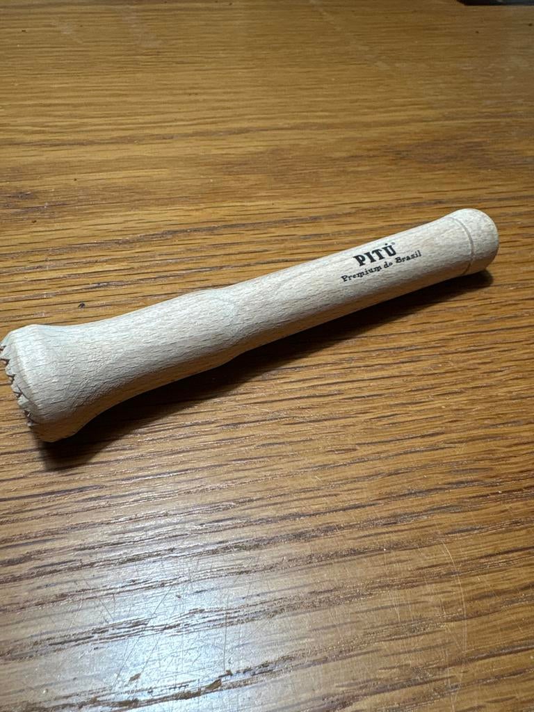 Cocktail Muddler (stamper) Pitú Cachaça - Brazilië, Ophalen of Verzenden, Nieuw