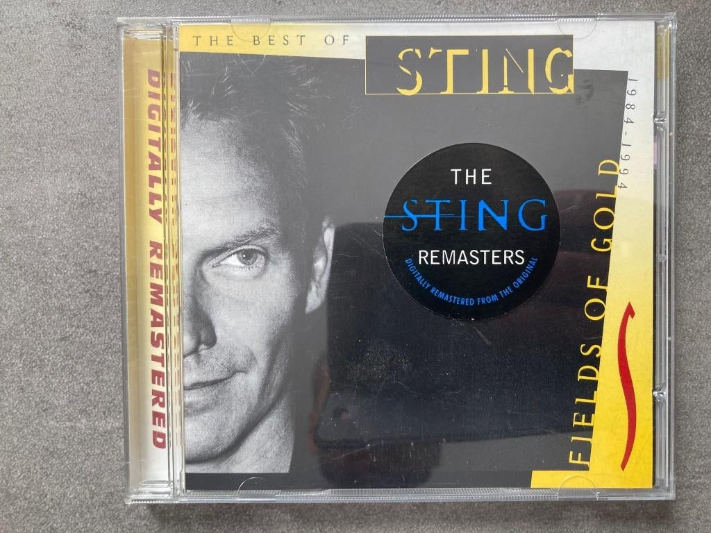 Sting - Fields Of Gold/The Best Of 1984-1994, leuke cd prima, Ophalen of Verzenden, 1980 tot 2000, Nieuw in verpakking