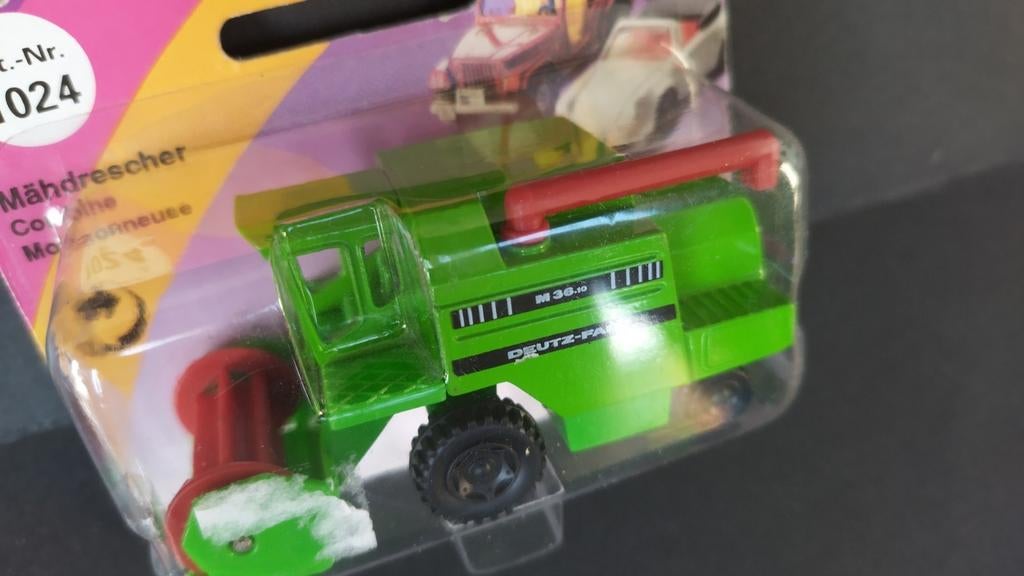 Deurz Fahr  Combine 3inch Siku 1024 Pol, Schlittenbacherstrasse 60 Lüdenscheid Germany, Verzenden, Tractor of Landbouw, Nieuw