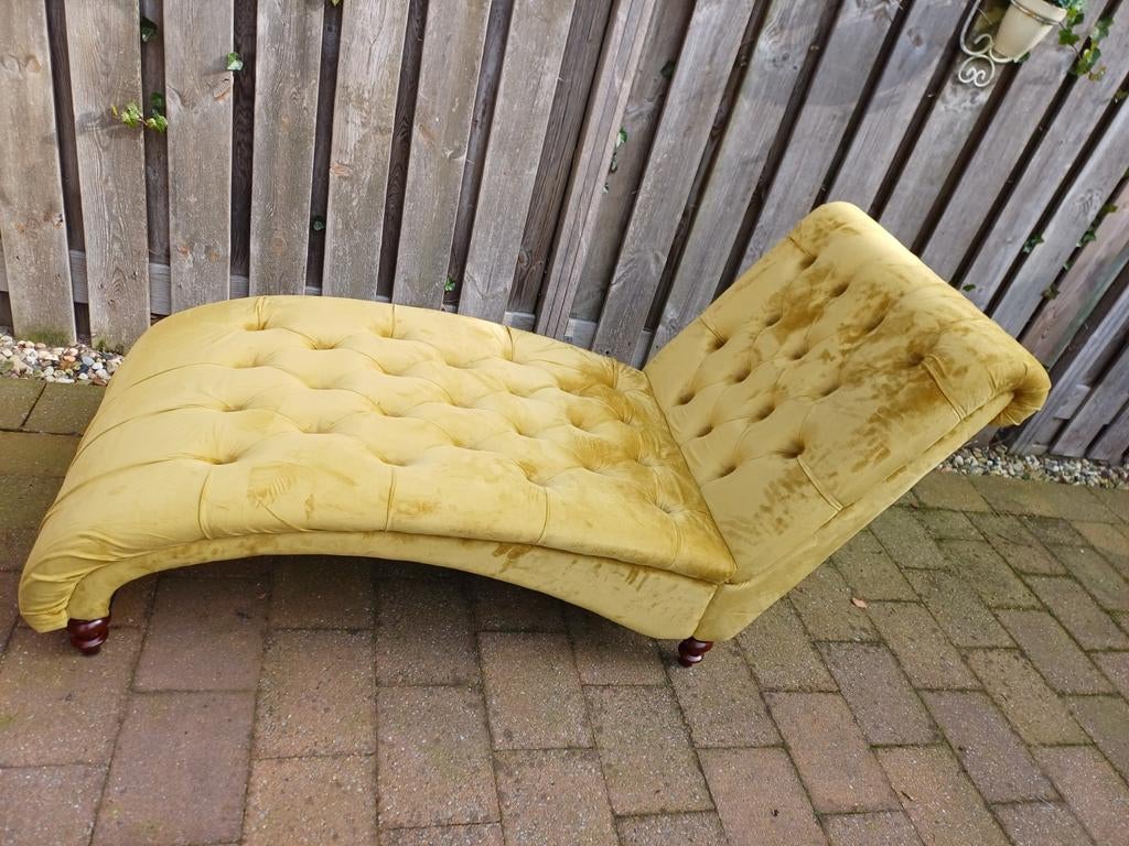 Chaise longue - divan, Ophalen, Zo goed als nieuw, Eenpersoons, Minder dan 150 cm