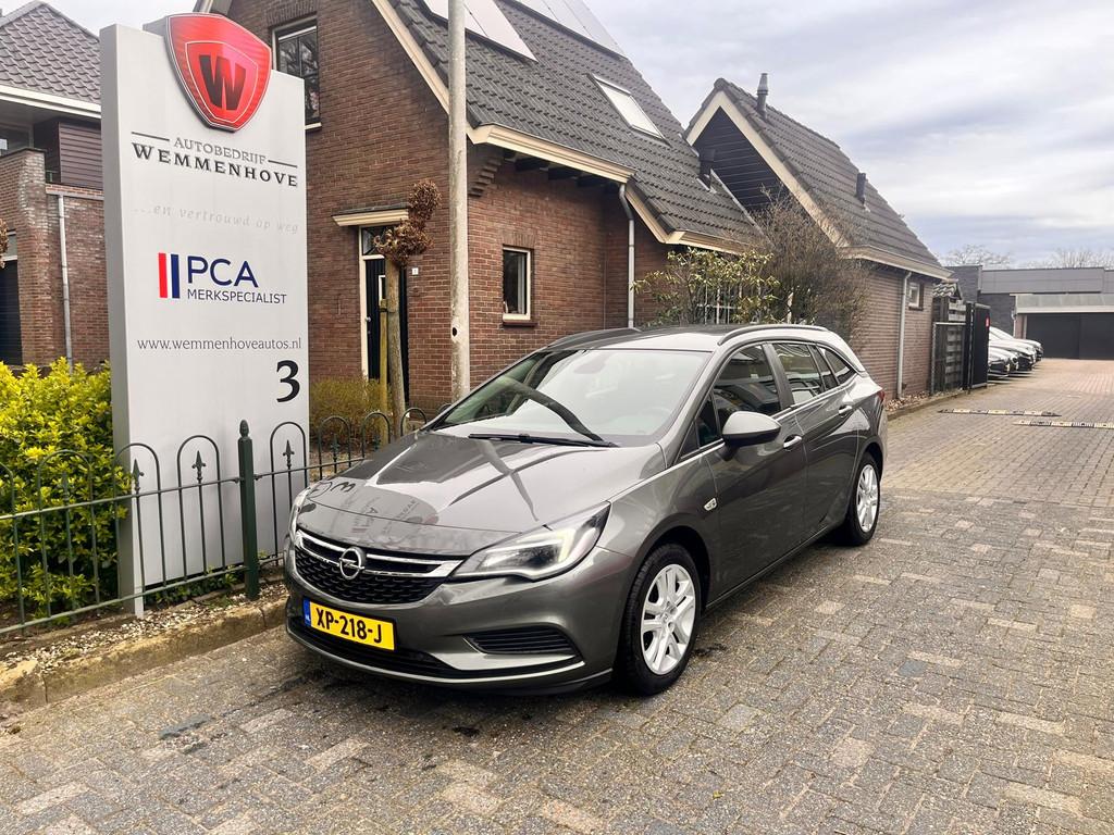 Opel Astra Sports Tourer 1.0 Turbo Online Edition (bj 2019), Auto's, Voorwielaandrijving, Stof, Gebruikt, 1178 kg