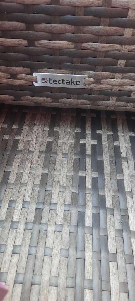Loungeset, merk: tectake, Tuin en Terras, Tuinsets en Loungesets, Ophalen of Verzenden, Zo goed als nieuw