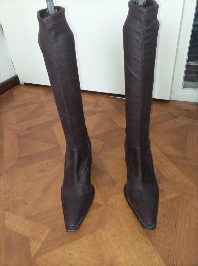 Strategia stretch laarzen bruin maat 38, Kleding | Dames, Schoenen, Bruin, Ophalen of Verzenden, Zo goed als nieuw, Strategia