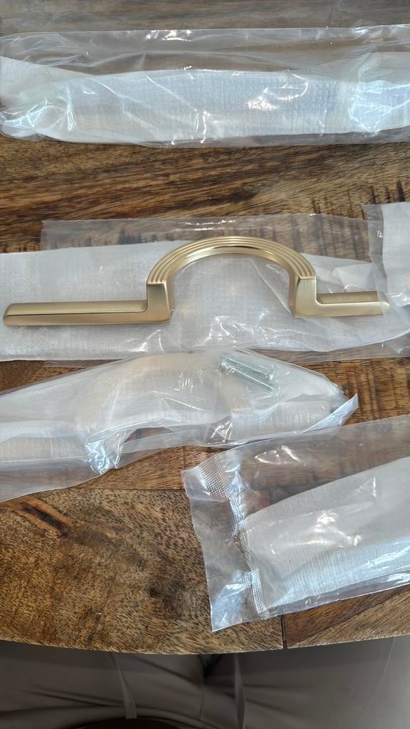 Gouden kastgreep, Ophalen of Verzenden, Nieuw