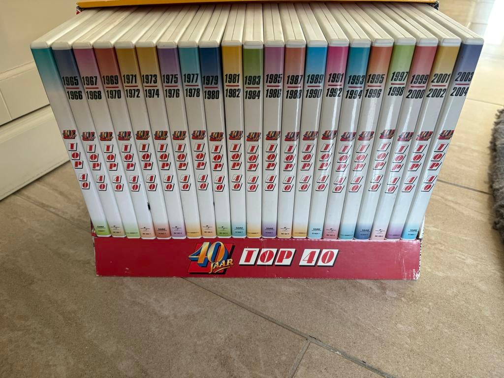 40 Jaar Top 40 CD  dvd Boxset, Ophalen of Verzenden, Gebruikt, Boxset