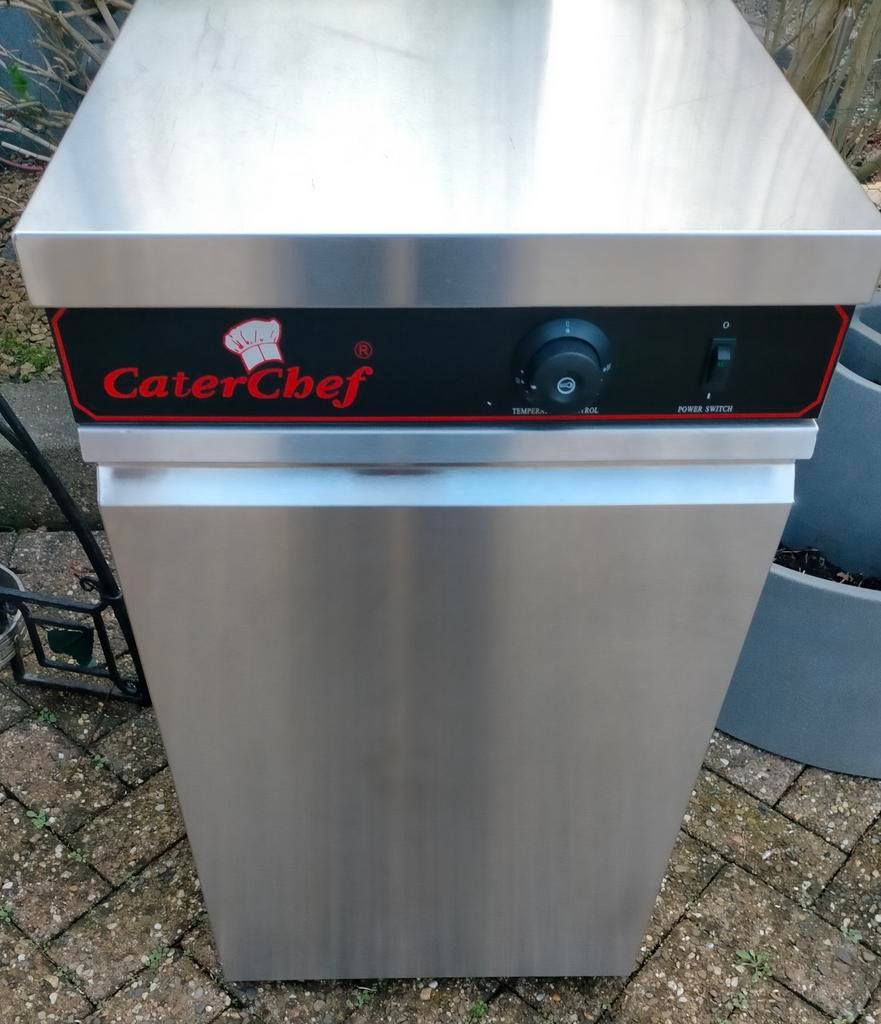 Te koop een CaterChef borden warmhoud apparaat, Ophalen, Gebruikt