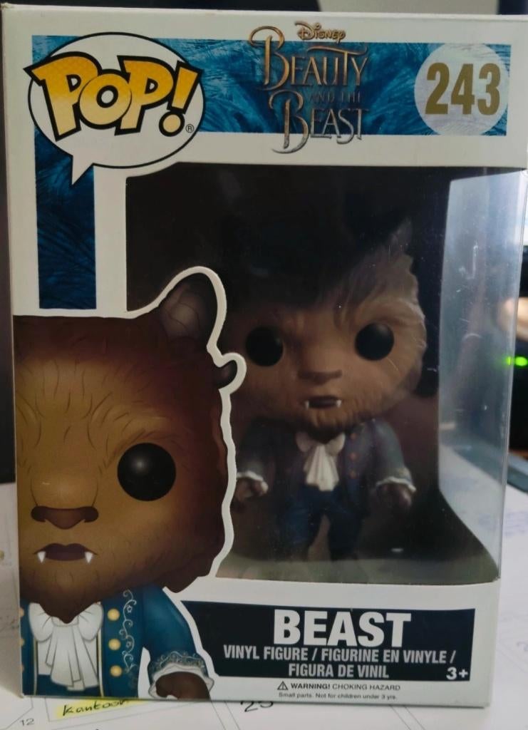 Funkopop Beauty and the Beast, Ophalen of Verzenden, Overige figuren, Zo goed als nieuw, Beeldje of Figuurtje