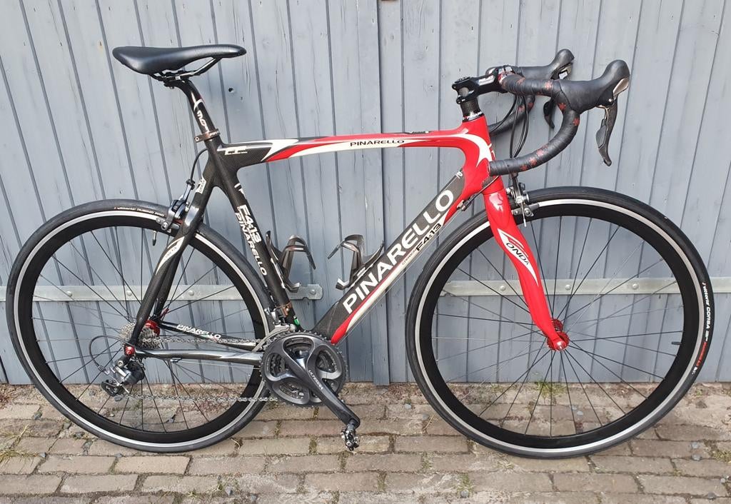 Pinarello F4 carbon echt mooie uit carbon Wielset, 28 inch, Carbon, Zo goed als nieuw, Meer dan 20 versnellingen