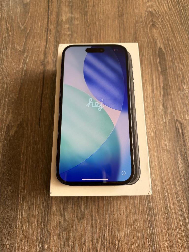 iPhone 15, 128 gb zwart, Ophalen, IPhone 15, Zwart, 87 %