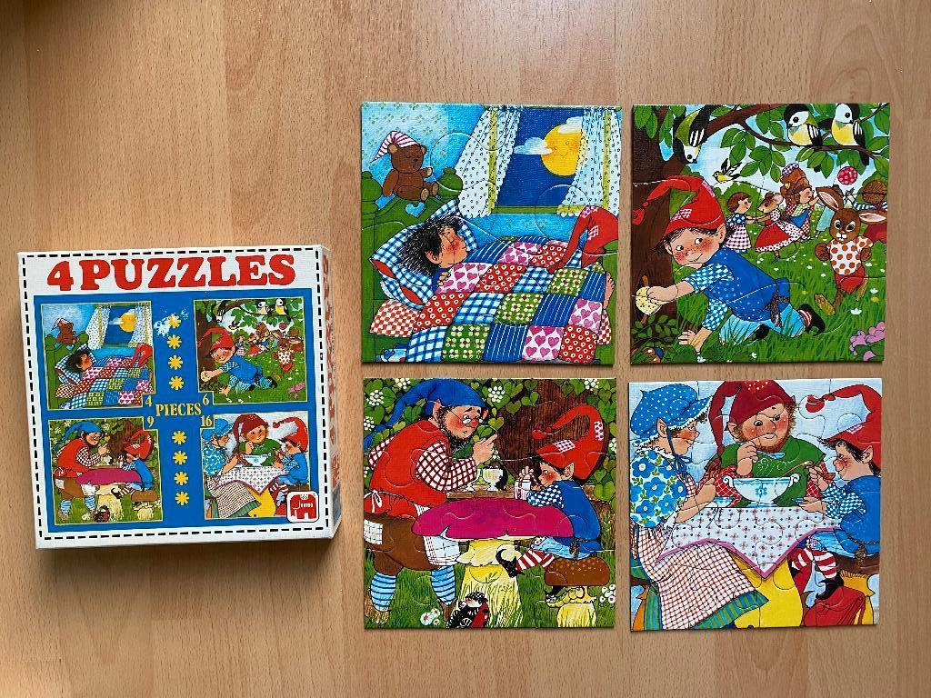 Kabouter puzzels, Ophalen of Verzenden, 10 tot 50 stukjes, Gebruikt
