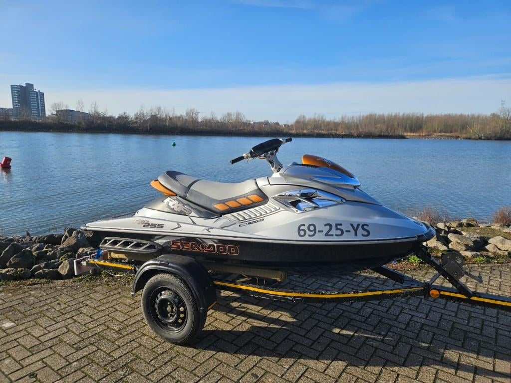 Waterscooter Seadoo 255RXP incl. trailer, Watersport en Boten, Ophalen, Gebruikt, Benzine, 200 pk of meer
