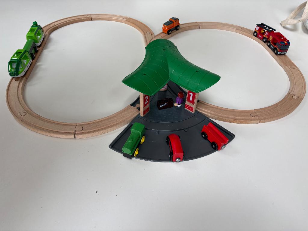 Brio treinbaan, Ophalen of Verzenden, Zo goed als nieuw