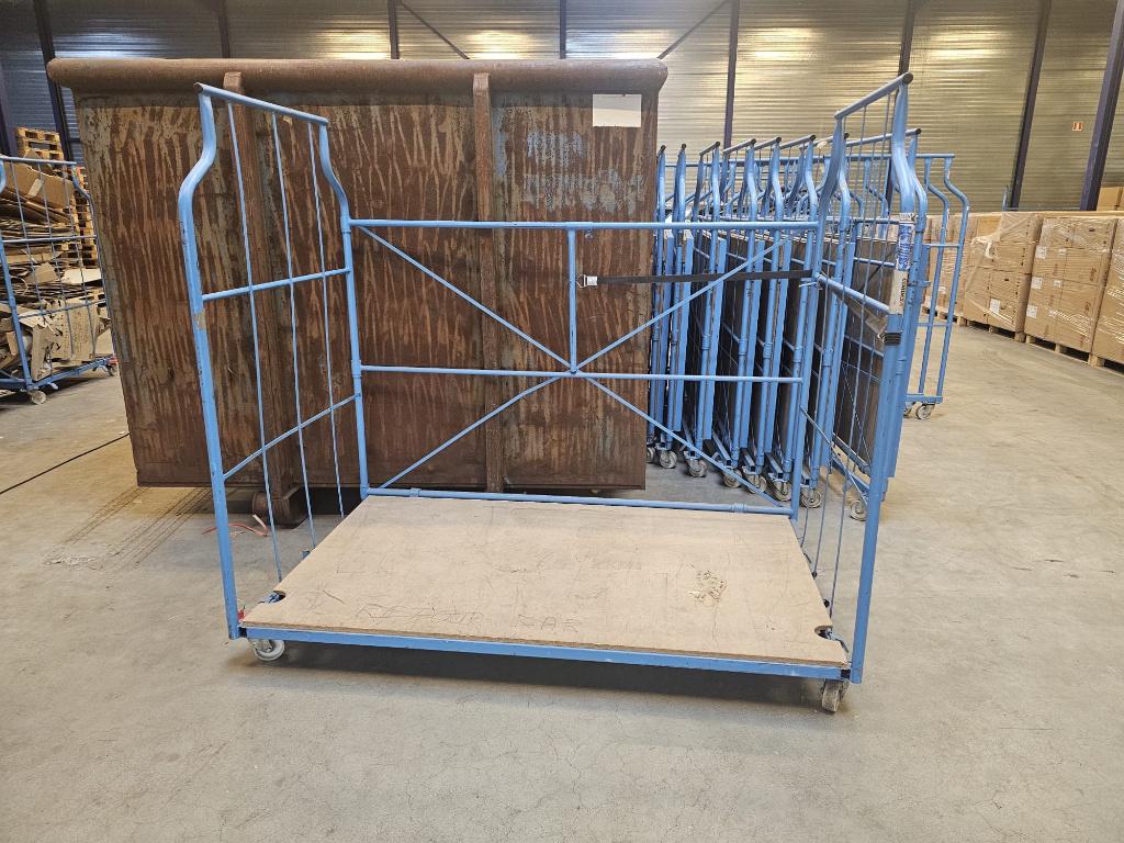 Grote sterke transportwagens boxen kooi karren, 100 liter of meer, Ophalen, Gebruikt, Transportkar