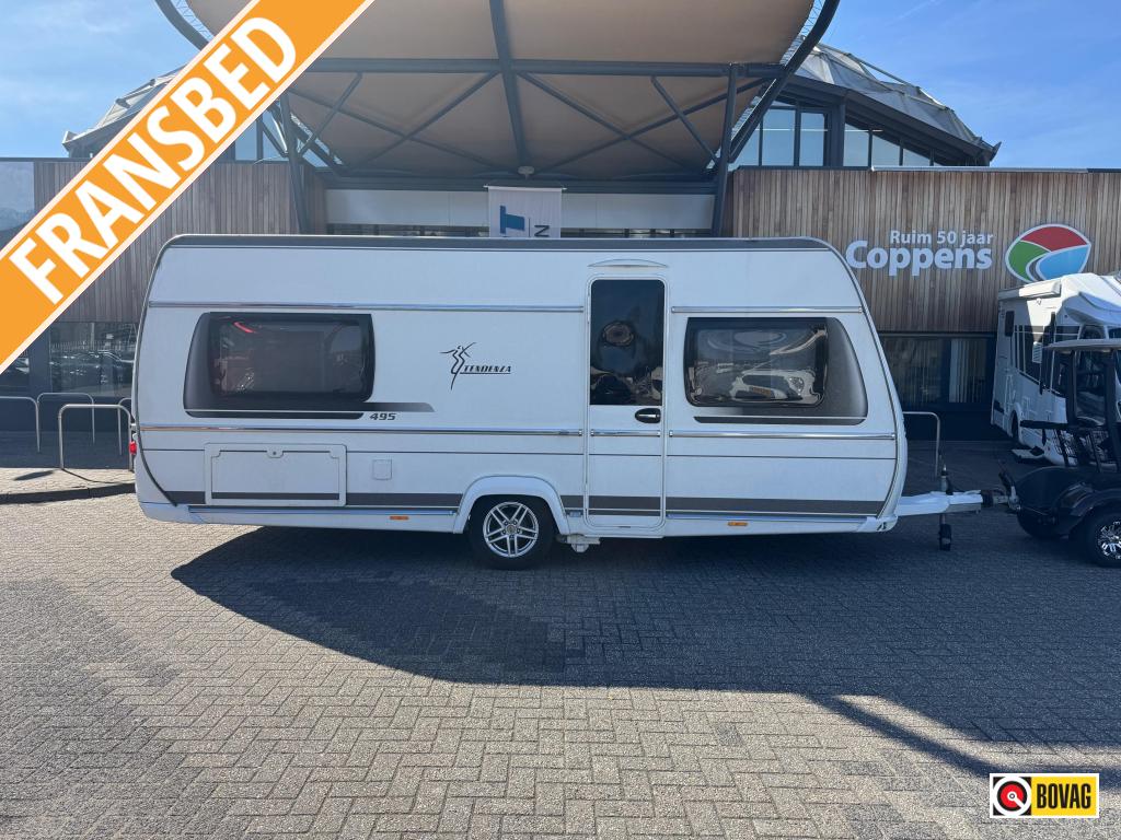 Fendt Tendenza 495 SFR 2019 MOVER + AIRCO!!!, Standaardzit, Overige typen, Schokbreker, Bedrijf