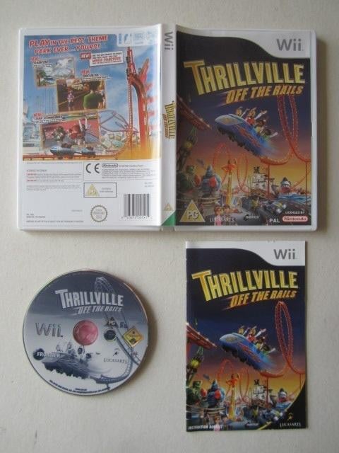 Thrillville Nintendo Wii, 1 speler, Ophalen of Verzenden, Zo goed als nieuw, Vanaf 3 jaar