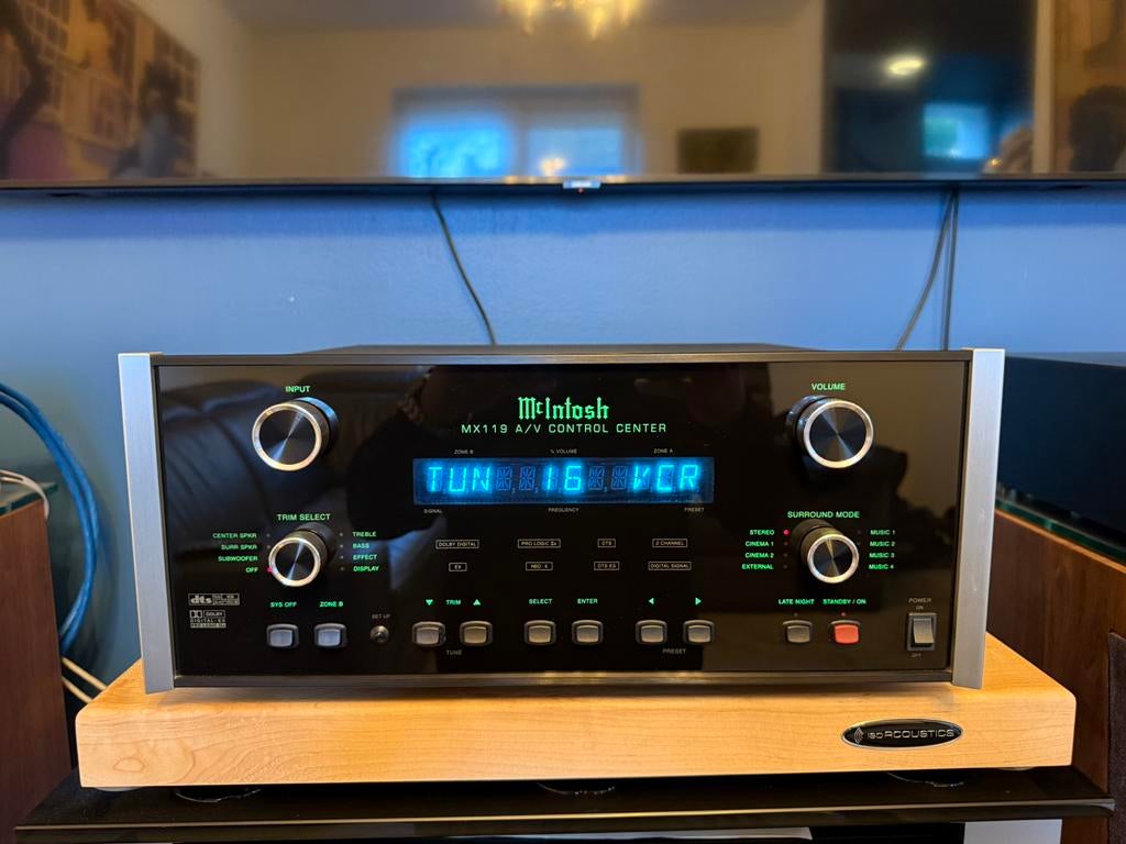 Mcintosh mx-119, Ophalen of Verzenden, Zo goed als nieuw, 120 watt of meer, Overige merken