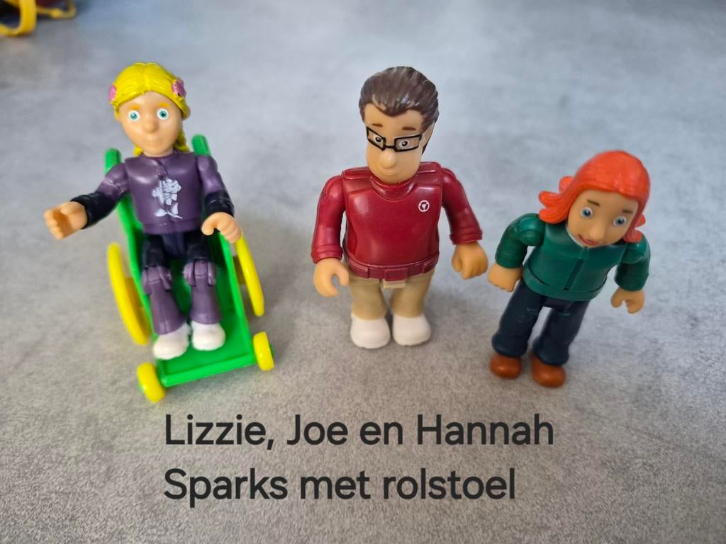 Brandweerman Sam familie sparkes, Ophalen of Verzenden