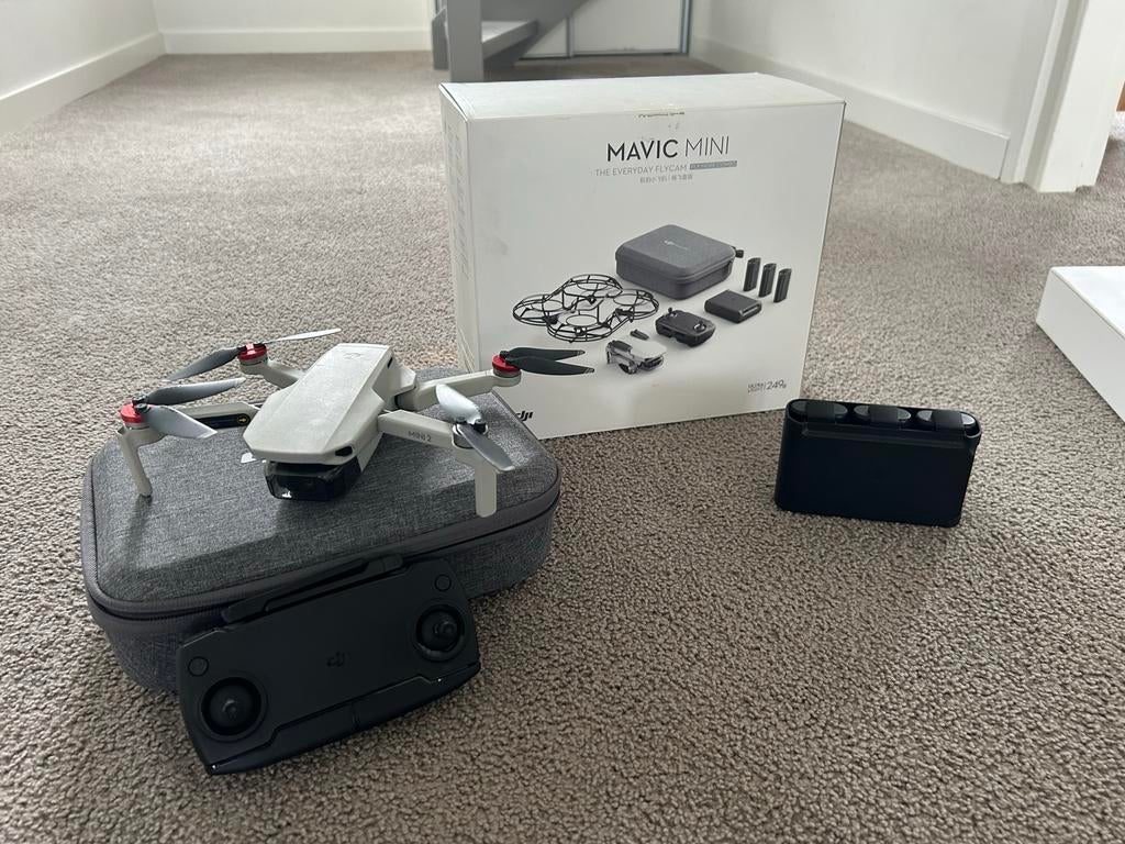 DJI Mavic Mini drone met accessoires, Audio, Tv en Foto, Drones, Gebruikt, Cameradrone, Ophalen of Verzenden, Gimbal (camerastabilisatie)